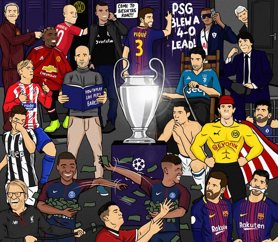 Ảnh bài viết Biếm họa: Đêm trước Champions League