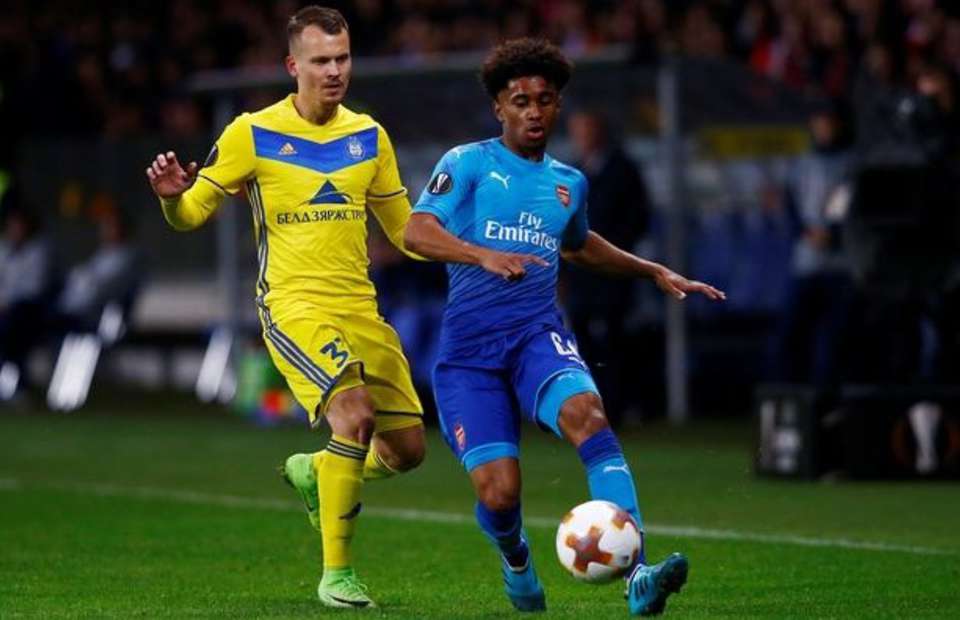 Ảnh bài viết Sao trẻ Reiss Nelson thể hiện ra sao trước BATE Borisov