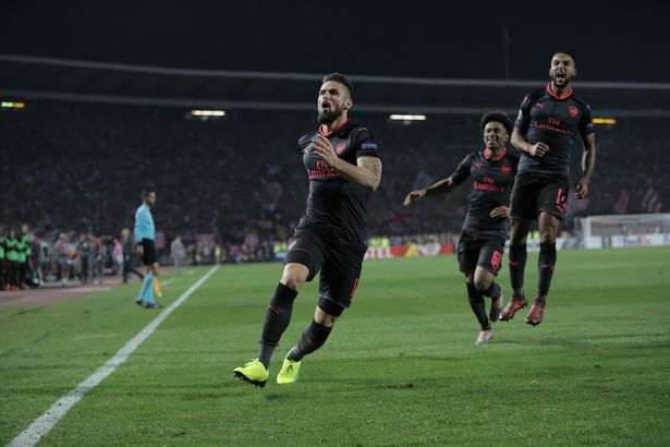 Ảnh bài viết 5 điểm nhấn Sao Đỏ Belgrade 0-1 Arsenal: Wenger đặt niềm tin vào sao trẻ, Giroud lập siêu phẩm ấn tượng 