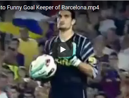 Ảnh bài viết Jose Pinto - thủ thành hài hước của Barcelona