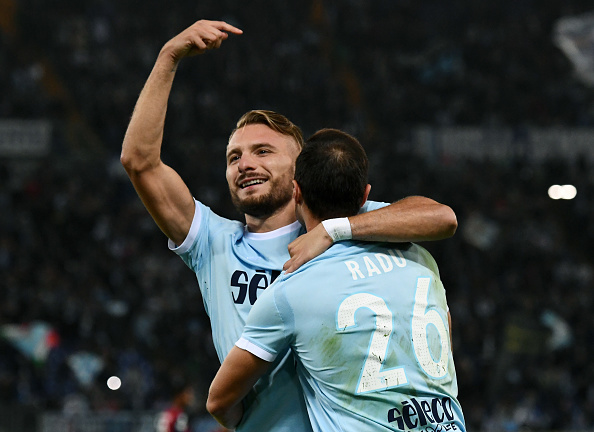 Ảnh bài viết 'Cỗ máy' Immobile tiếp tục nhả đạn, Lazio vùi dập Cagliari