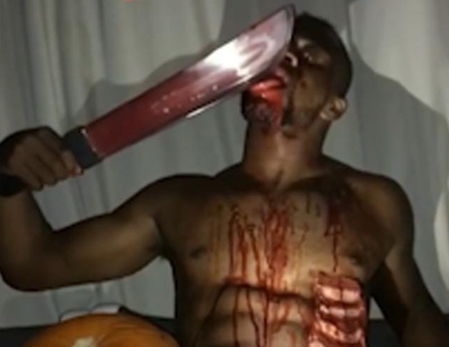 Ảnh bài viết Ghê rợn cảnh ngôi sao thể thao đón Halloween