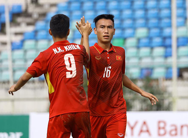 Ảnh bài viết Thắng đậm U19 Lào, thầy trò Hoàng Anh Tuấn toàn thắng ở vòng loại U19 châu Á