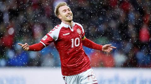Ảnh bài viết Hat-trick của Christian Eriksen vào lưới CH Ireland