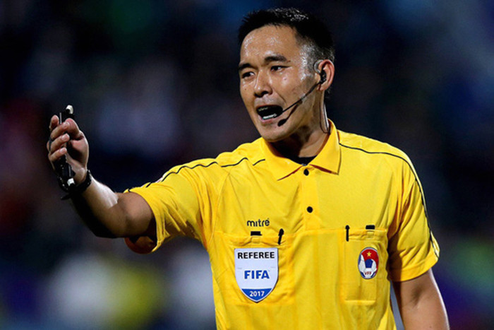 Ảnh bài viết Trọng tài trận Hà Nội - Quảng Nam bị Thái Lan treo còi