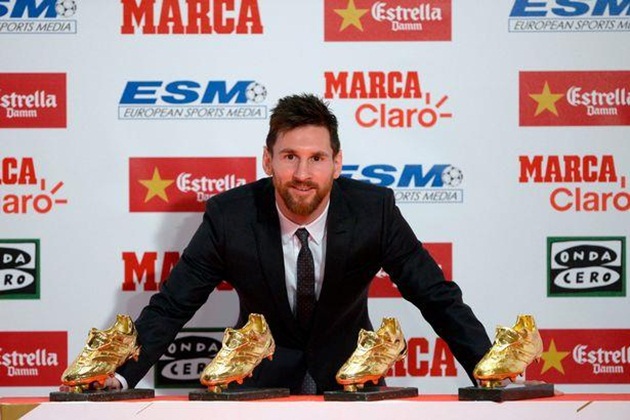 Ảnh bài viết Messi từ chối nói về tương lai khi nhận Chiếc giày vàng thứ 4