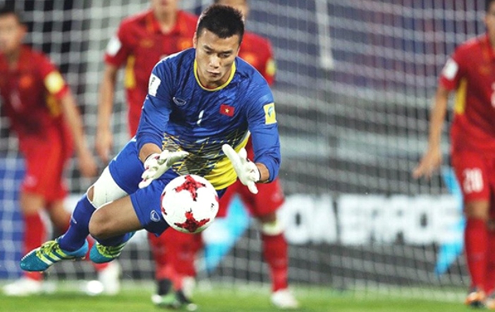 Ảnh bài viết Bùi Tiến Dũng chắc suất bắt chính trong khung gỗ U23 Việt Nam