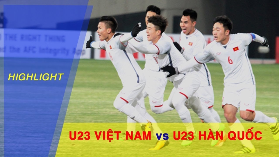 Ảnh bài viết U23 Việt Nam 1-2 U23 Hàn Quốc (VCK U23 châu Á 2018)