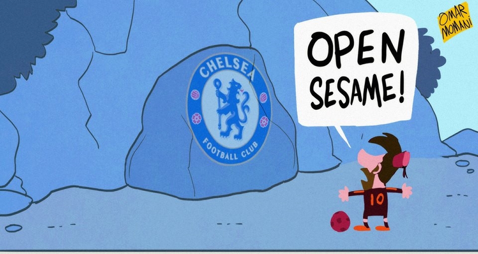 Ảnh bài viết Hí họa Messi tìm ra thần chú mở cửa vào khung thành Chelsea