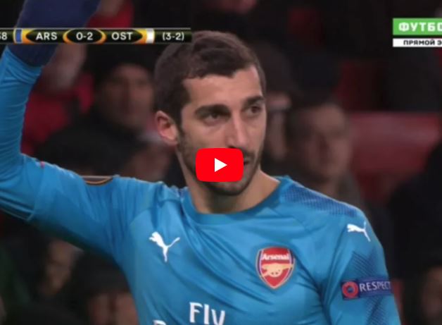 Ảnh bài viết Màn trình diễn của Henrikh Mkhitaryan vs Ostersund