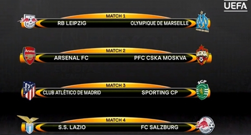 Ảnh bài viết Bốc thăm tứ kết Europa League: Arsenal tránh được Atletico
