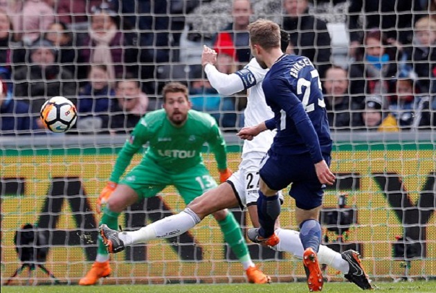 Ảnh bài viết Hủy diệt Swansea, Tottenham đặt chân vào vòng Bán kết FA Cup