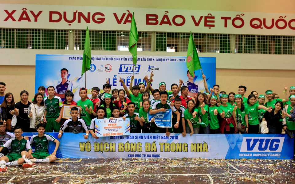 Ảnh bài viết Bế mạc VUG 2018 khu vực Đà Nẵng: Đại học Đông Á lên ngôi sau loạt luân lưu kịch tính