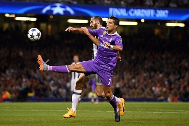 Ảnh bài viết Đại chiến Juve – Real: Nút thắt giữa Chiellini và CR7