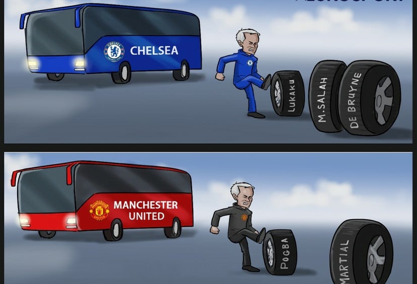 Ảnh bài viết Hí họa Mourinho đi theo 'vết xe đổ' ở Chelsea