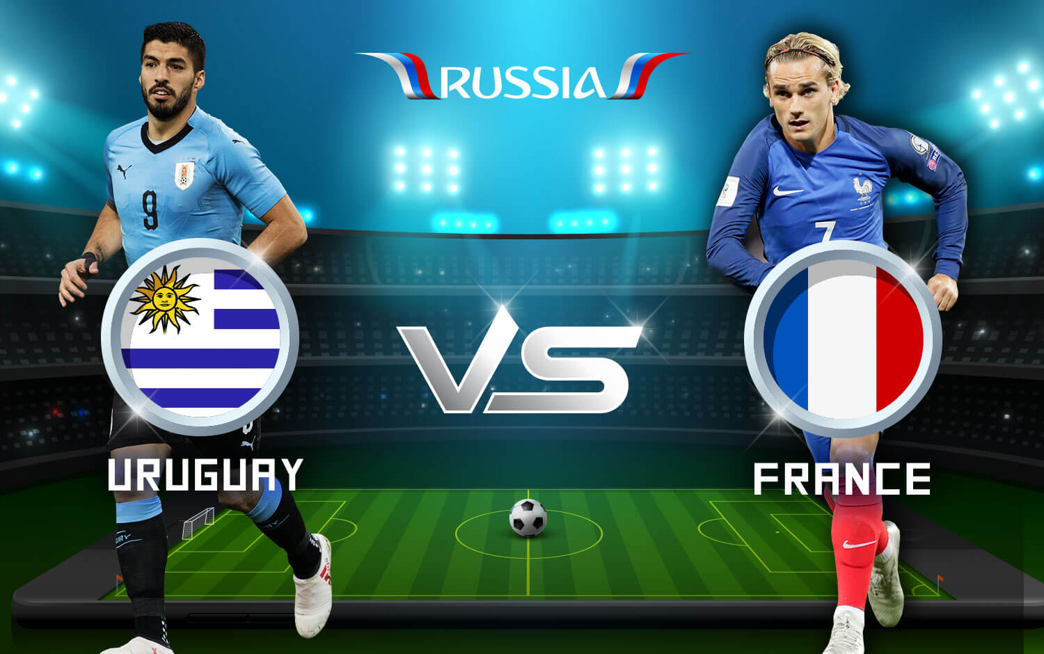 Ảnh bài viết 2 câu hỏi lớn sẽ có câu trả lời sau trận Pháp - Uruguay