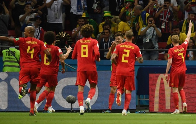 Ảnh bài viết Góc ĐT Bỉ: Vượt qua rào cản ngôn ngữ bằng màn trình diễn trên sân cỏ