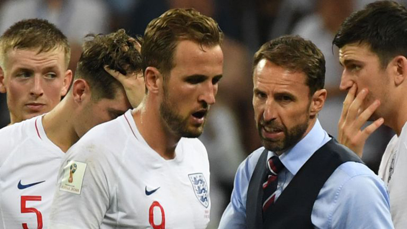 Ảnh bài viết Huấn luyện viên Gareth Southgate lên tiếng bảo vệ Harry Kane sau trận bán kết