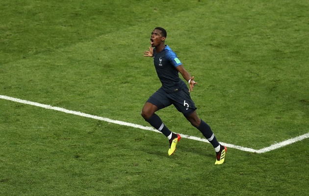 Ảnh bài viết Sút tung lưới Croatia, Paul Pogba đi vào lịch sử Man Utd