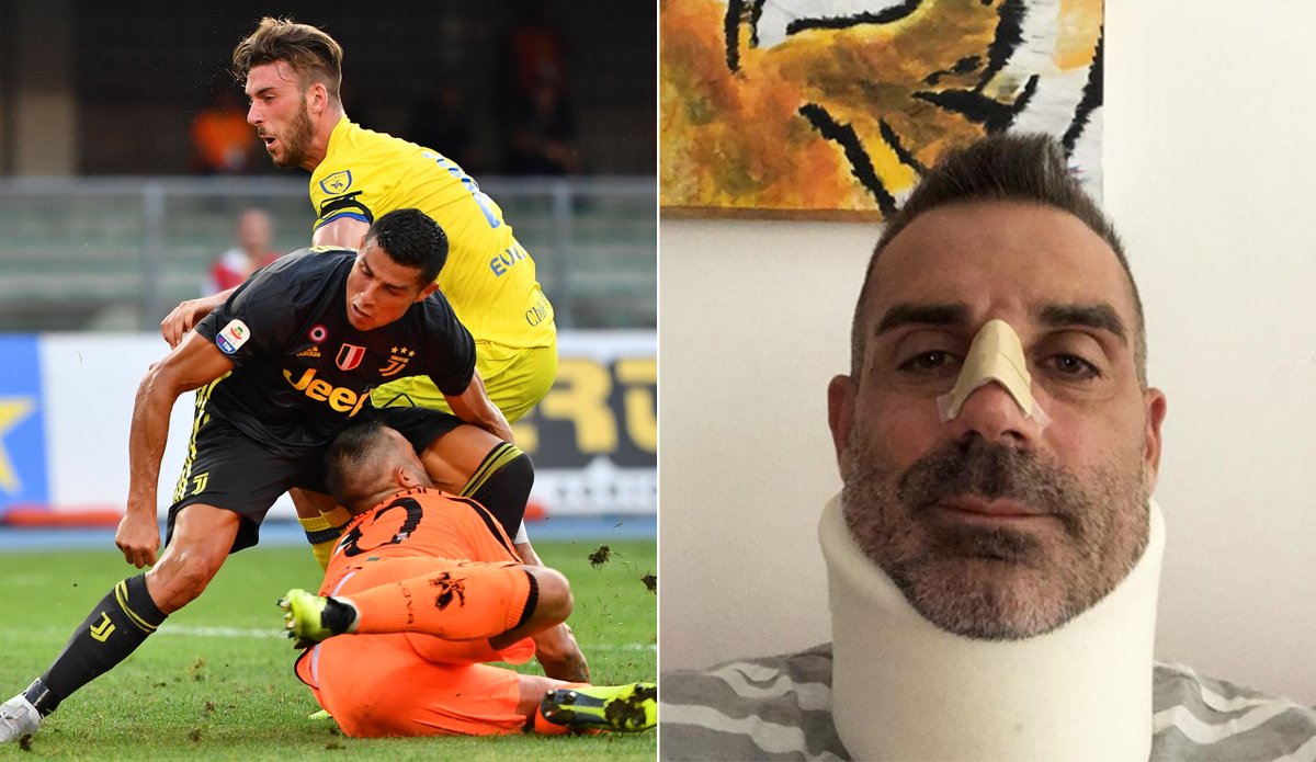 Ảnh bài viết Đối thủ "ngã mũ khâm phục" trước hành động đẹp của Ronaldo