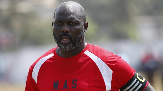 Ảnh bài viết Tổng thống George Weah chơi 79 phút trận giao hữu với Nigeria