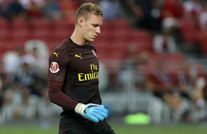 Ảnh bài viết Đây, phản ứng của CĐV Arsenal khi thấy Leno bắt chính thay Cech