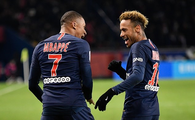 Ảnh bài viết Song sát Neymar-Mabppe nổ súng, PSG lập kỷ lục không tưởng
