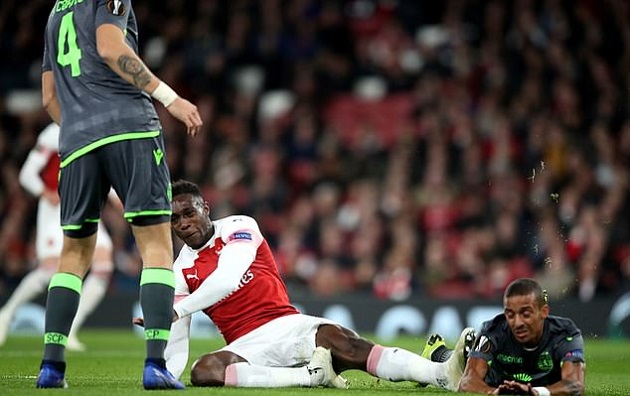 Ảnh bài viết Bão chấn thương ập đến, Arsenal chia điểm đáng tiếc trước Sporting Lisbon