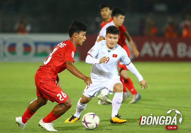 Ảnh bài viết 5 điều rút ra sau trận Myanmar 0-0 Việt Nam: Tin vào Quang Hải, Việt Nam ngang tầm người Thái
