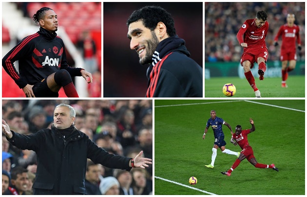 Ảnh bài viết 'Xạ thủ' Fellaini, thay đổi bất đắc dĩ và 5 điều bị bỏ lỡ trận Liverpool - M.U
