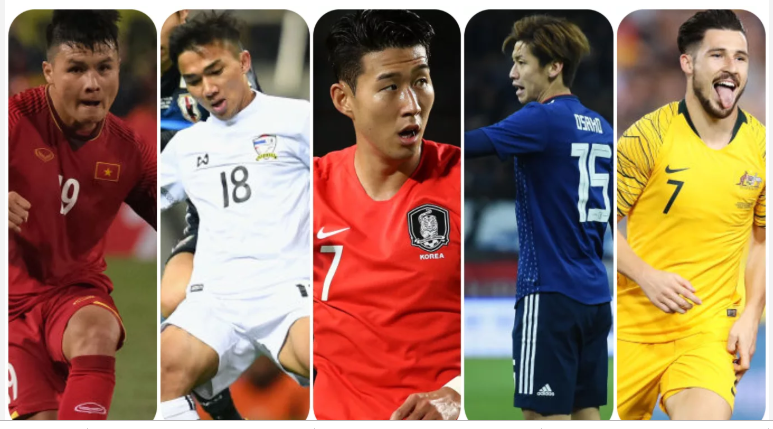 Ảnh bài viết Quang Hải sánh vai cùng Son Heung-min trong top 6 sao khủng của Asian Cup