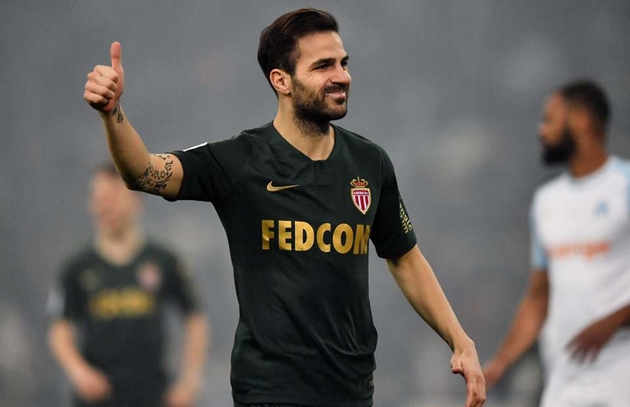 Ảnh bài viết "Món quà" Fabregas dành cho Monaco
