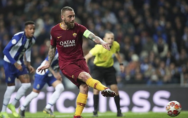 Ảnh bài viết Điểm nhấn Porto 3-1 AS Roma: "Song sát" bùng nổ, Dzeko hóa chân gỗ