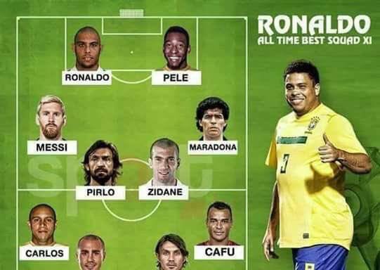 Ảnh bài viết Siêu đội hình trong mơ của Ronaldo 'béo' mạnh cỡ nào?