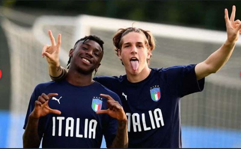 Ảnh bài viết Đại thắng Tây Ban Nha, Moise Kean tranh thủ giúp Juventus làm 1 việc