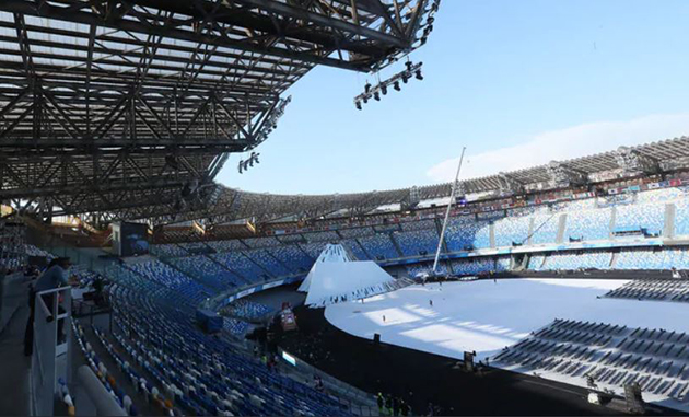 Ảnh bài viết Napoli thay áo mới "đẹp không tưởng" cho thánh địa San Paolo