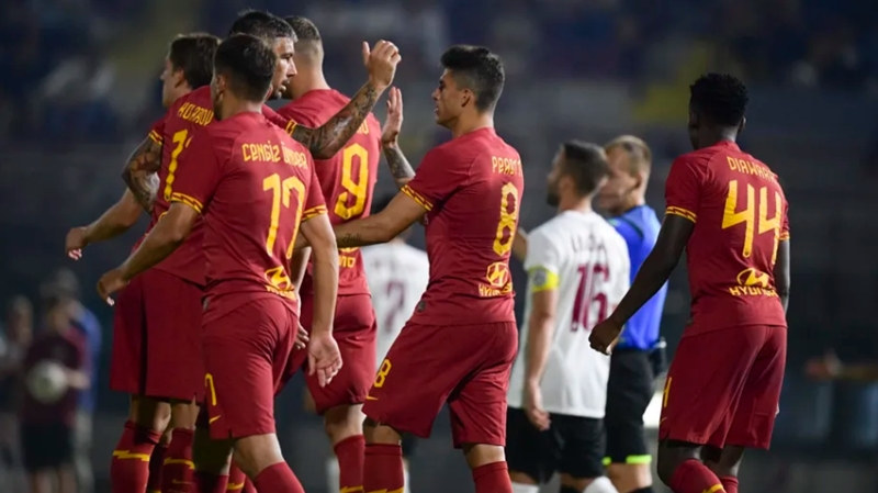 Ảnh bài viết Đánh bại "kẻ nhược tiểu", AS Roma chạy đà hoàn hảo trước mùa giải mới