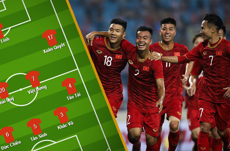Ảnh bài viết Đội hình ra sân U22 Việt Nam đấu U22 Trung Quốc: Thủ thành quốc dân, Quái kiệt Viettel