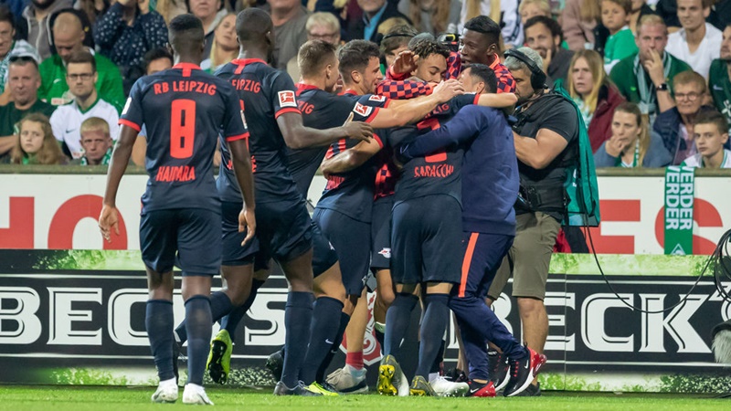 Ảnh bài viết Leipzig tái chiếm ngôi đầu của Bayern sau trận thắng đậm trước Bremen
