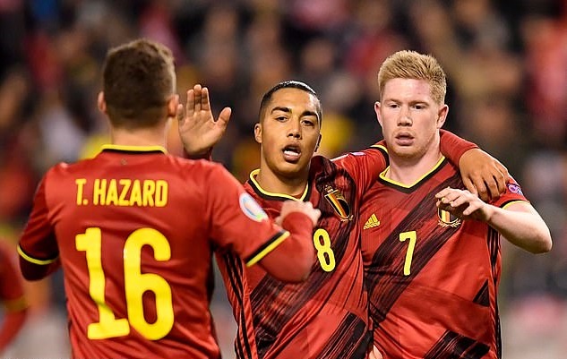 Ảnh bài viết Chiến thắng hủy diệt, Bỉ đến VCK EURO 2020 với ngôi nhất bảng