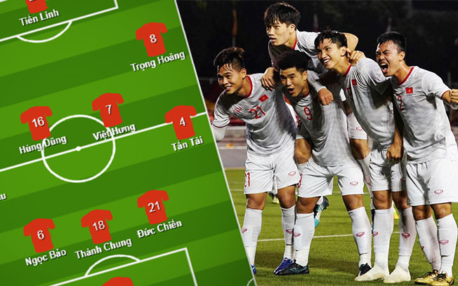 Ảnh bài viết Đội hình ra sân U22 Việt Nam đấu Thái Lan: "Người không phổi", Quái kiệt Viettel