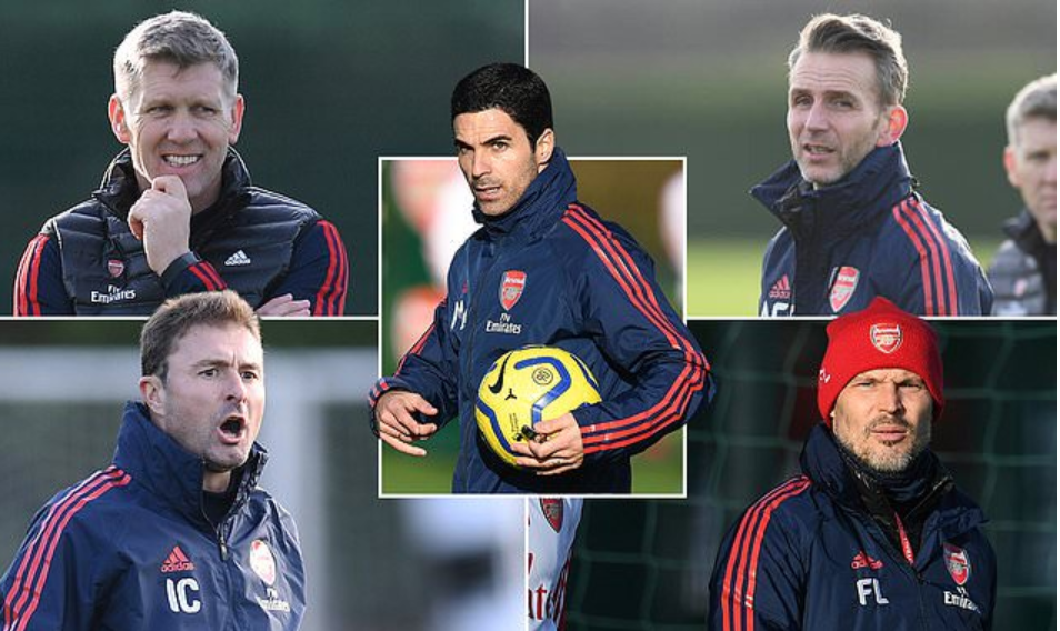 Ảnh bài viết Mikel Arteta cùng đội ngũ phò tá "khủng" tại Arsenal