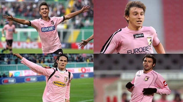 Ảnh bài viết 10 cầu thủ nổi tiếng từng khoác áo Palermo: "Hàng hớ" Man Utd, khao khát của Chelsea