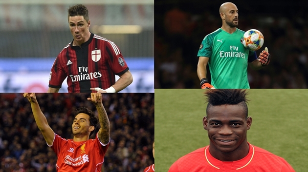 Ảnh bài viết 8 ngôi sao từng khoác áo AC Milan và Liverpool: Torres, Balotelli và ai nữa?