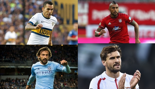 Ảnh bài viết 13 ngôi sao bị Juventus "đẩy ra đường" vào mùa hè năm 2015: Pirlo, Vidal và ai nữa?