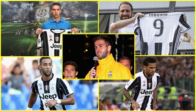 Ảnh bài viết 5 tân binh của Juventus trong mùa hè năm 2016 giờ ra sao?