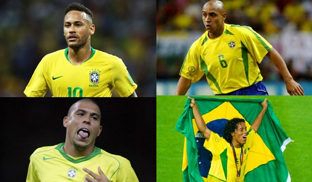 Ảnh bài viết 10 cầu thủ có số lần khoác áo ĐT Brazil nhiều nhất: Neymar, Ronaldo ở đâu?
