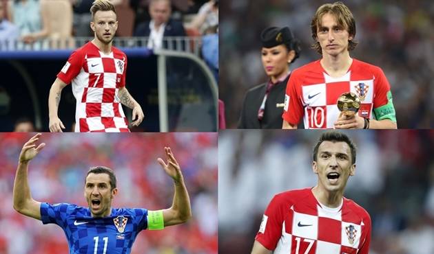 Ảnh bài viết 10 cầu thủ có số lần khoác áo ĐT Croatia nhiều nhất: Modric vẫn đứng sau 1 người