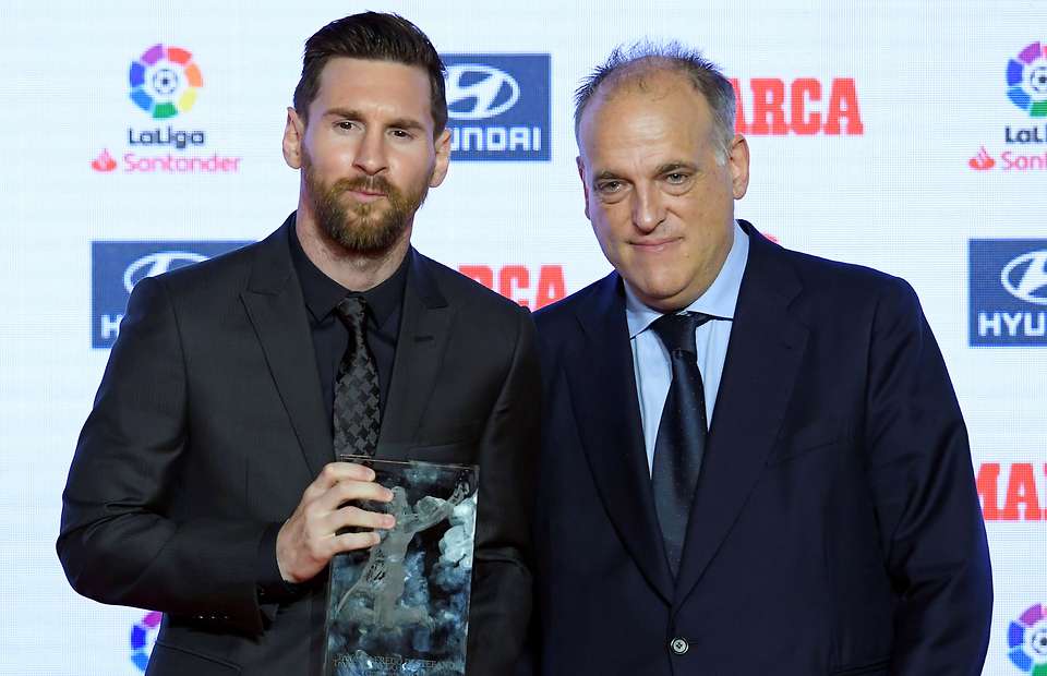Ảnh bài viết Chủ tịch La Liga: “Ronaldo ra đi không ảnh hưởng đến giải đấu. Messi thì khác”