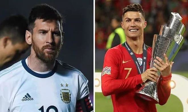 Ảnh bài viết Messi, Ronaldo và sự tương phản ở đội tuyển quốc gia